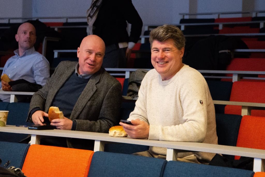 Åsmund Bråtekas og Jens-Petter Berget gleder seg til å snakke om Halden