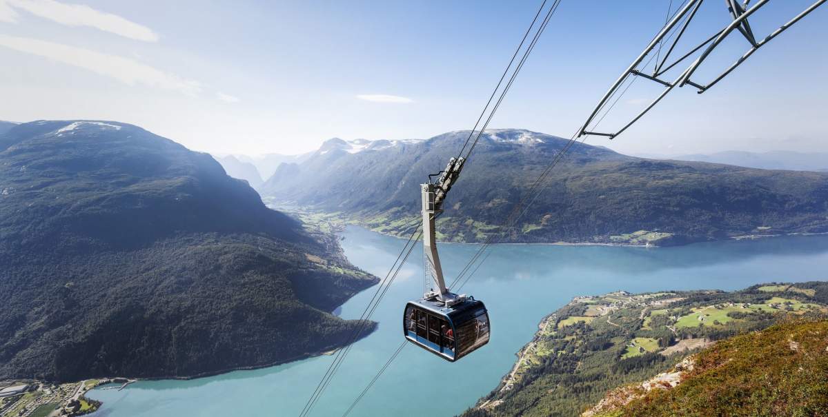Loen Skylift. Credit: Visit Norway
